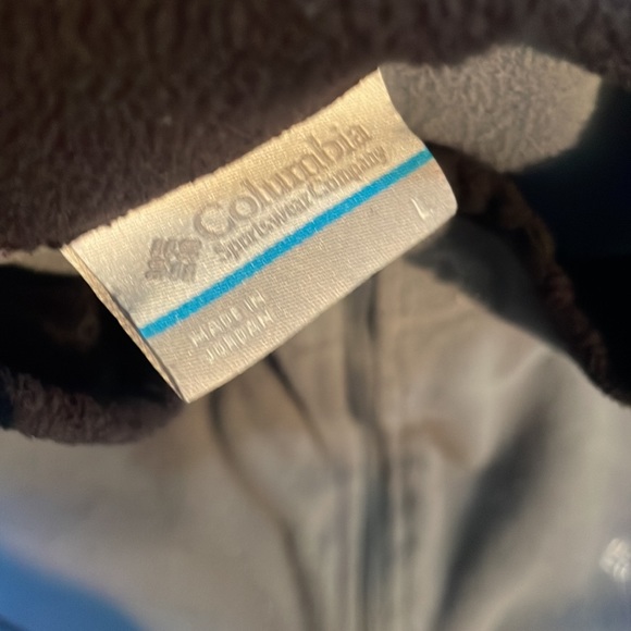 Grey Vintage Columbia fleece - Picture 2 of 3